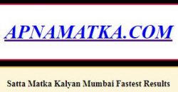 APNAMATKA |SATTA MATKA | MATKA RESULT |SATTA MATKA GUESSING | Matka bazaar