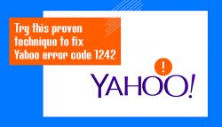 Try this proven technique to fix Yahoo error code 1242