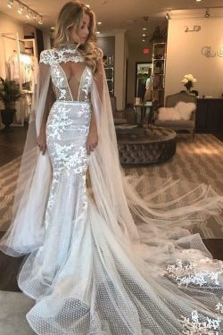 2019 Charming Wedding Dresses Straps Tulle With Applique