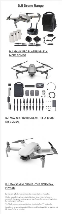 DJI Drone Range