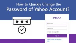 How to Quickly Change the Password of Yahoo Account?