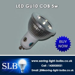 LED GU10 COB 5w