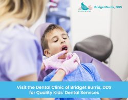 Visit the Dental Clinic of Bridget Burris, DDS for Quality Kids’ Dental Services