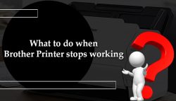 What to do when Brother Printer stops working?