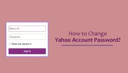 How to Change Yahoo Account Password?