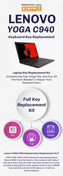 Shop 100% OEM Lenovo YOGA C940 Laptop Keys from Replacement Laptop Keys