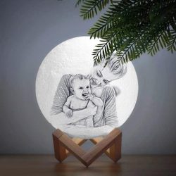 Custom Photo Moon Lamp