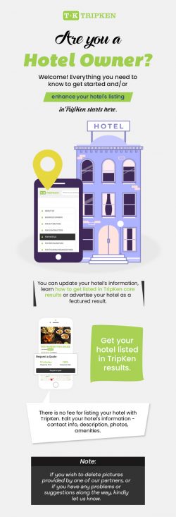 Advertise your Hotel for Free with TripKen