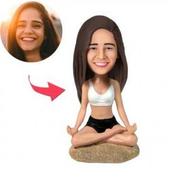 Yoga Girl Custom Bobblehead