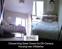 Choose King Street Towers for Off-Campus Housing near UWaterloo