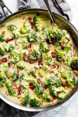 Creamy Broccoli & Bacon