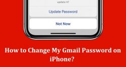 How to Change My Gmail Password on iPhone?