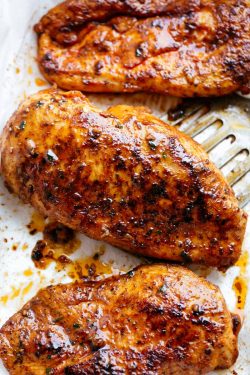 Juicy Oven Baked Chicken Breast