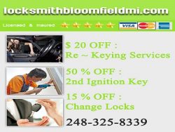 Locksmith Bloomfield MI