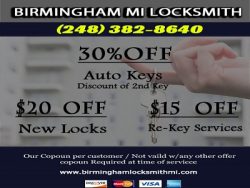 Locksmith Birmingham MI