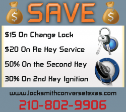 Locksmith Converse Texas