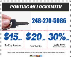 Locksmith Pontiac MI