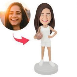 Female Basketball Player Custom Bobblehead