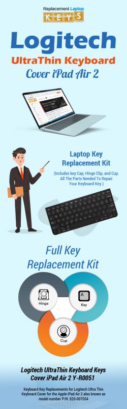 Buy Original Logitech UltraThin Keyboard Keys from Replacement Laptop Keys