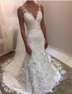 Fashion Brautkleider Mit Spitze | Hochzeitskleider Rückenfrei Online