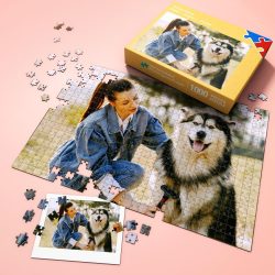 Custom Photo Jigsaw Puzzle Best Indoor Gifts 35-1000 Pieces