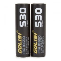 Golisi S30 18650s Li-ion Battery 2PCS