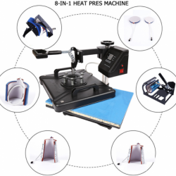 8 in 1 Heat Press Machine