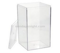 Acrylic container with lid, Chinese factory direct wholesale