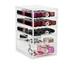 Acrylic makeup drawer box wholesale from China manufacturer