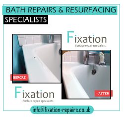 Bath Repairs & Resurfacing Specialists – Fixation-repairs.co.uk