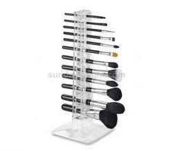 Clear acrylic display for makeup brush – Factory direct sale