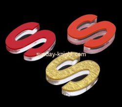 Custom acrylic cutting letters CAK-007