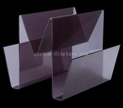 Custom acrylic magazine stand, Custom acrylic magazine holder