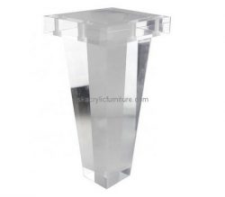 Custom clear acrylic table leg AL-023