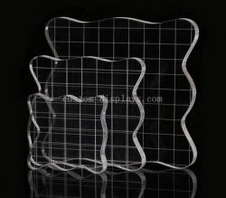 Custom clear stamping tools set with grid lines – Factory Direct Sale