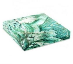 Custom color acrylic beveled soap dish ABK-032