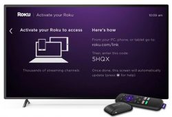 Activating Roku Streaming Device