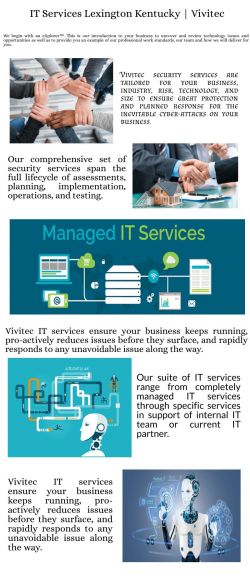 IT Services Lexington Kentucky | Vivitec