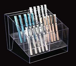 Custom acrylic pen display holder, Clear acrylic pen holder organizer