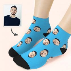 Custom Face Low Cut Ankle Socks