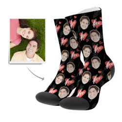 Custom Heartbeat Socks