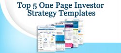 top 5 one page investor strategy templates