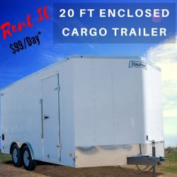 2020 Haulmark Aluminium Exterior – 20ft Enclosed Car Hauler