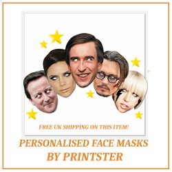 Personalised Face Masks By Printster