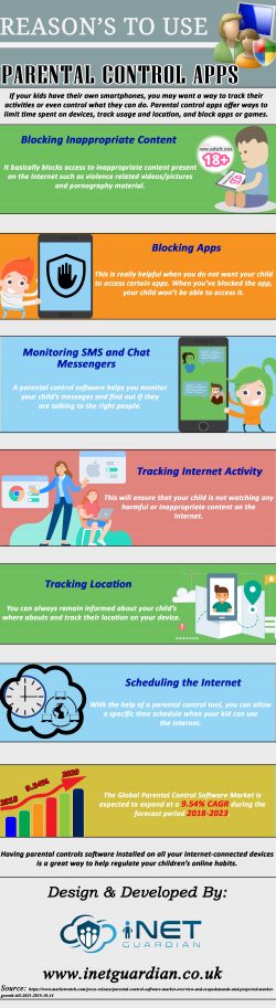 REASON’S TO USE PARENTAL CONTROL APPS