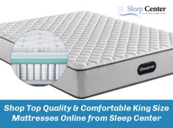 Shop Top Quality & Comfortable King Mattresses Online from Sleep Center