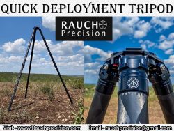 Quick Deployment Tripod At Rauch Precision LLC