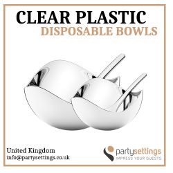 Clear Plastic Disposable Bowls Offer you Plenty of Uses