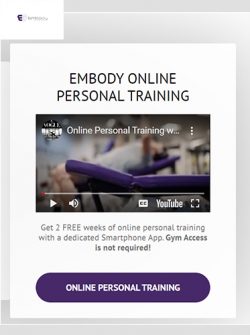 EMBODY ONLINE PERSONAL TRAINING