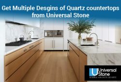 Get Multiple Desgins of Quartz countertops from Universal Stone